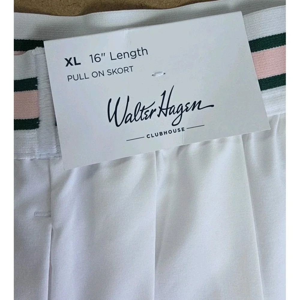 WALTER HAGEN‎ CLUBHOUSE PLEATED WHITE 16